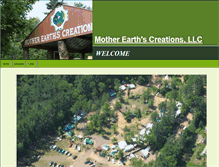 Tablet Screenshot of motherearthscreation.com